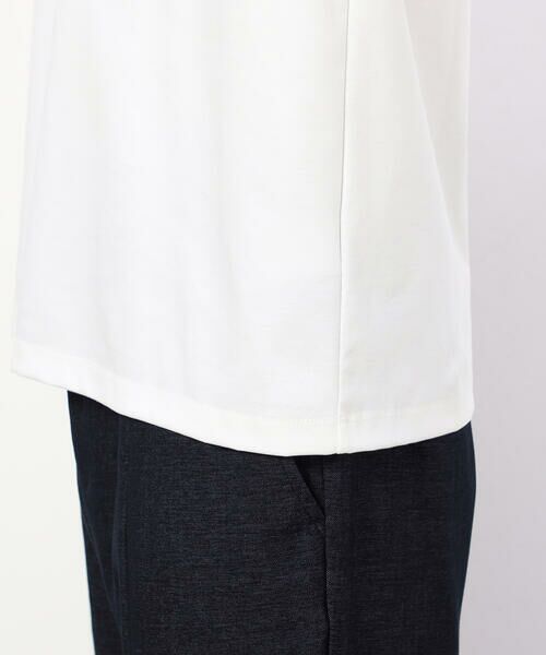 COMME CA ISM / コムサイズム Tシャツ | 「MADE IN JAPAN」 シルキーポンチ Tシャツ | 詳細11