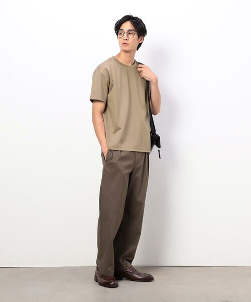 COMME CA ISM / コムサイズム Tシャツ | 「MADE IN JAPAN」 シルキーポンチ Tシャツ | 詳細13