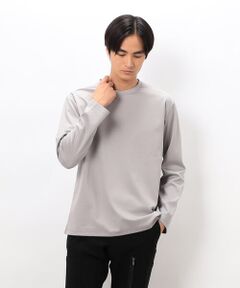 COMME CA ISM / コムサイズム Tシャツ | 「ＭＡＤＥ ＩＮ ＪＡＰＡＮ」シルキーポンチ 長袖 Ｔシャツ