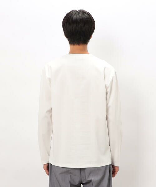 COMME CA ISM / コムサイズム Tシャツ | 「MADE IN JAPAN」シルキーポンチ 長袖 Tシャツ | 詳細6