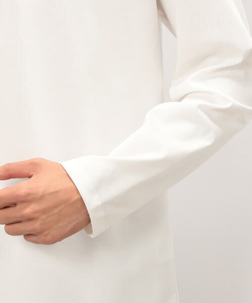 COMME CA ISM / コムサイズム Tシャツ | 「MADE IN JAPAN」シルキーポンチ 長袖 Tシャツ | 詳細8