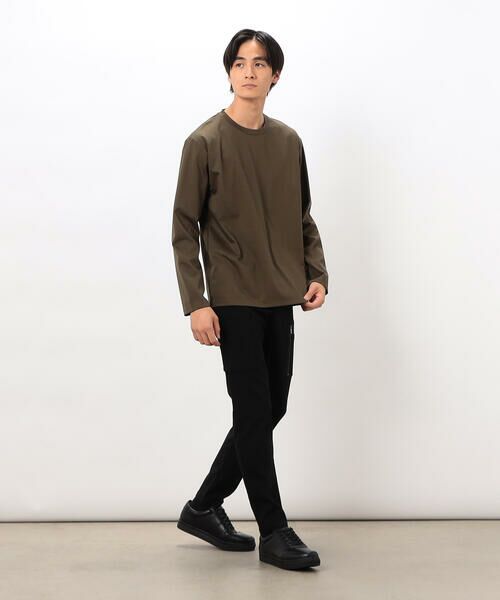 COMME CA ISM / コムサイズム Tシャツ | 「MADE IN JAPAN」シルキーポンチ 長袖 Tシャツ | 詳細18