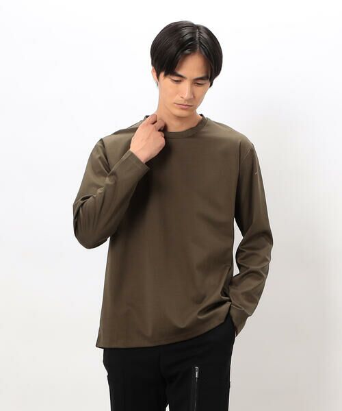 COMME CA ISM / コムサイズム Tシャツ | 「MADE IN JAPAN」シルキーポンチ 長袖 Tシャツ | 詳細19