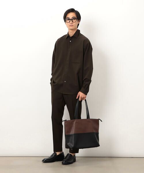 COMME CA ISM / コムサイズム トートバッグ | バイカラー トートバッグ | 詳細11