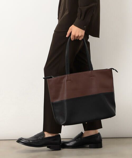 COMME CA ISM / コムサイズム トートバッグ | バイカラー トートバッグ | 詳細12