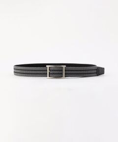 COMME CA ISM / コムサイズム ベルト・サスペンダー | 【リバーシブル】ゴムメッシュ ベルト