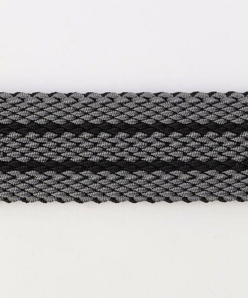 COMME CA ISM / コムサイズム ベルト・サスペンダー | 【リバーシブル】ゴムメッシュ ベルト | 詳細1