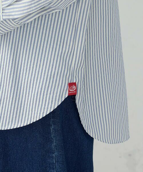 COMME CA ISM / コムサイズム シャツ・ブラウス | サッカーストライプシャツ | 詳細11