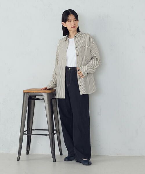 COMME CA ISM / コムサイズム シャツ・ブラウス | サッカーストライプシャツ | 詳細15