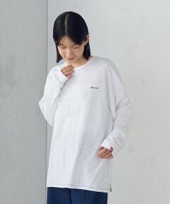 COMME CA ISM / コムサイズム カットソー | スラブ天竺ロングＴシャツ