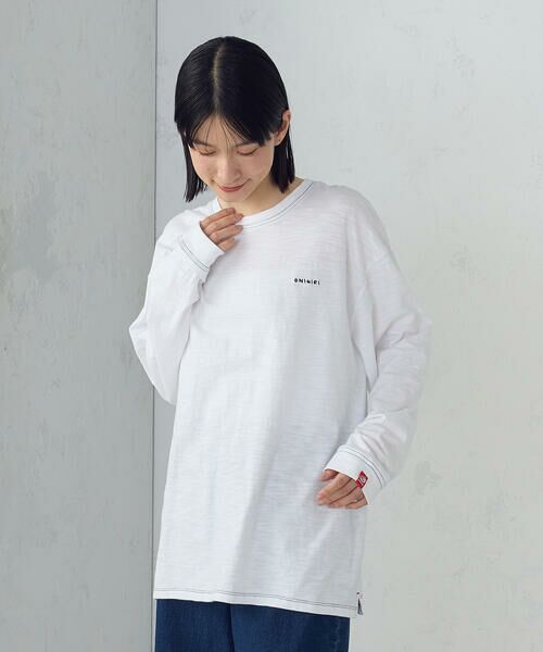 COMME CA ISM / コムサイズム カットソー | スラブ天竺ロングＴシャツ | 詳細4