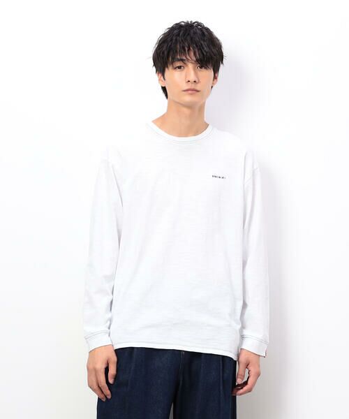 COMME CA ISM / コムサイズム カットソー | スラブ天竺ロングＴシャツ | 詳細6