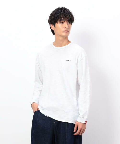 COMME CA ISM / コムサイズム カットソー | スラブ天竺ロングＴシャツ | 詳細7