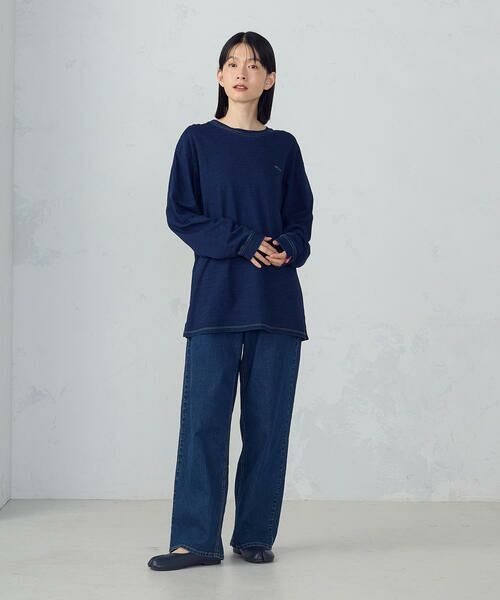 COMME CA ISM / コムサイズム カットソー | スラブ天竺ロングＴシャツ | 詳細8