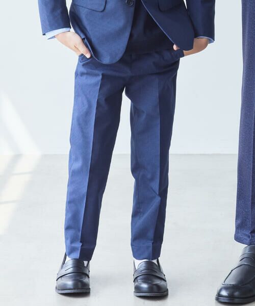 COMME CA ISM / コムサイズム セットアップ | マイクロチェック スーツ (110-130cm) | 詳細2