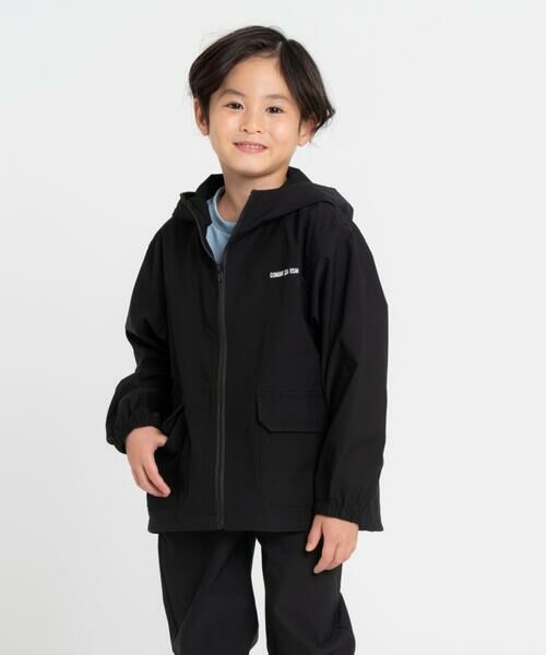COMME CA ISM/コムサイズム 【撥水加工】洗える マウンテンパーカー / セットアップ対応 ブラック 120cm COMME CA ISM/コムサイズム 【撥水加工】洗える マウンテンパーカー / セットアップ対応 ブラック 120cm