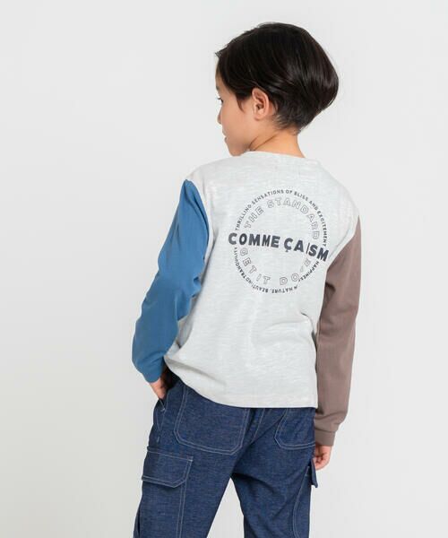 COMME CA ISM/コムサイズム サークルプリント Tシャツ オートミール 110cm COMME CA ISM/コムサイズム サークルプリント Tシャツ オートミール 110cm