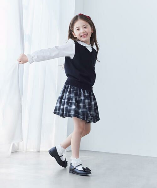 COMME CA ISM / コムサイズム ベスト | ベーシック ニット ベスト (100-130cm) | 詳細4