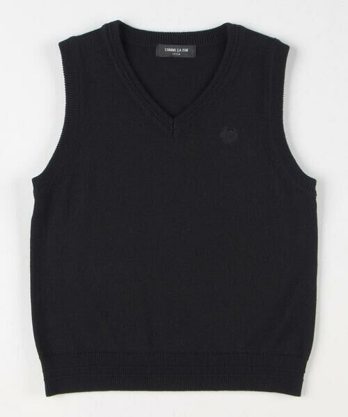 COMME CA ISM / コムサイズム ベスト | ベーシック ニット ベスト (100-130cm) | 詳細6