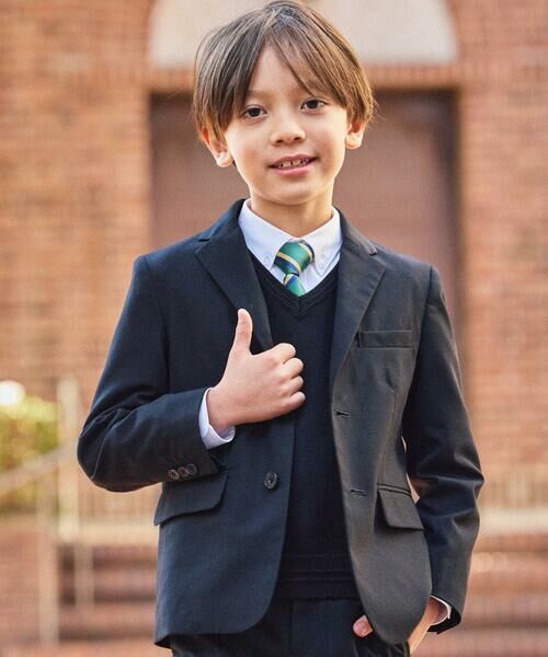 COMME CA ISM / コムサイズム ベスト | ベーシック ニット ベスト (140-160cm) | 詳細2