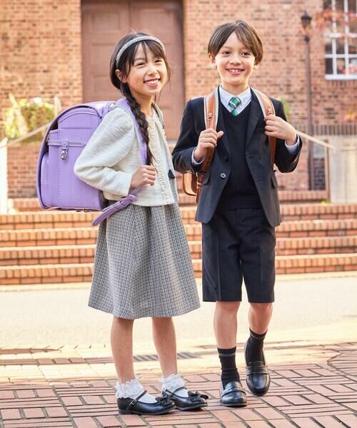 COMME CA ISM / コムサイズム ベスト | ベーシック ニット ベスト (140-160cm) | 詳細3