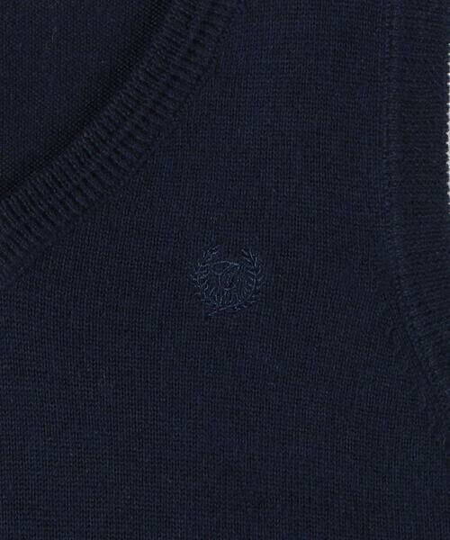 COMME CA ISM / コムサイズム ベスト | ベーシック ニット ベスト (140-160cm) | 詳細9