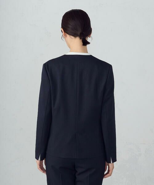 COMME CA ISM / コムサイズム ノーカラージャケット | 【セットアップ対応】杢調ノーカラージャケット | 詳細10