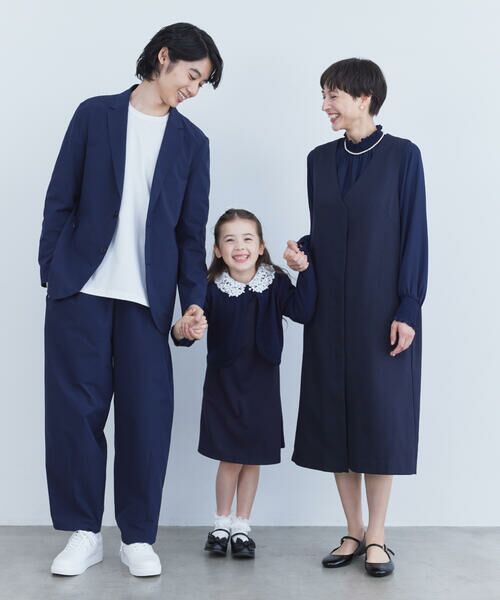 COMME CA ISM / コムサイズム ロング・マキシ丈ワンピース | 【セットアップ対応】杢調ロングジレワンピース | 詳細3