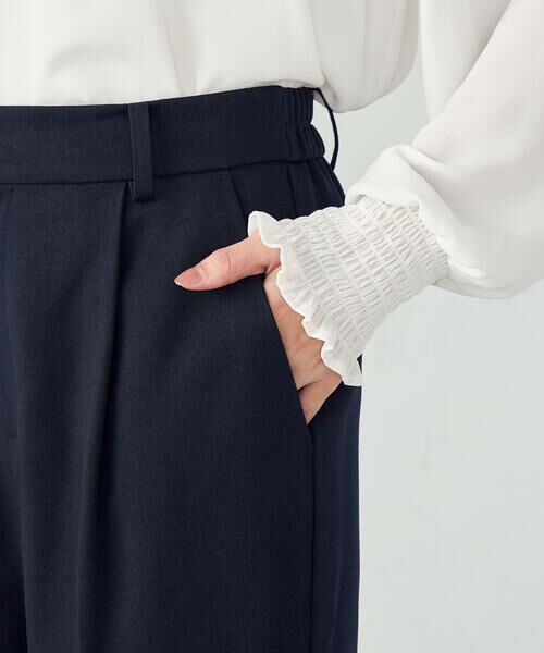 COMME CA ISM / コムサイズム その他パンツ | 【セットアップ対応】杢調テーパードパンツ | 詳細12