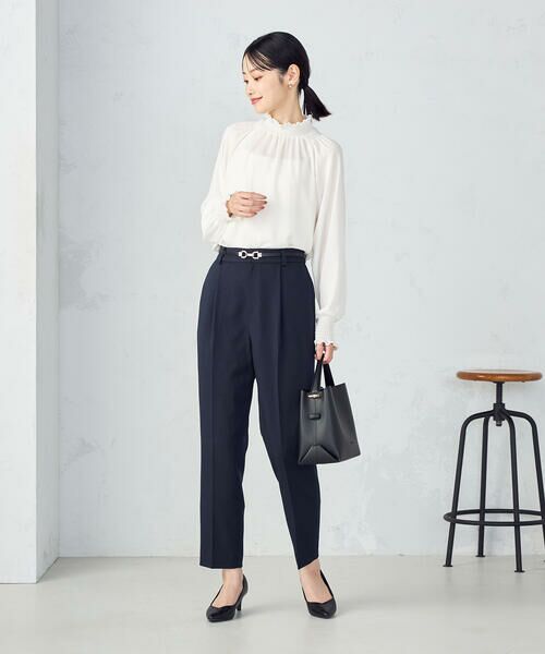 COMME CA ISM / コムサイズム その他パンツ | 【セットアップ対応】杢調テーパードパンツ | 詳細2