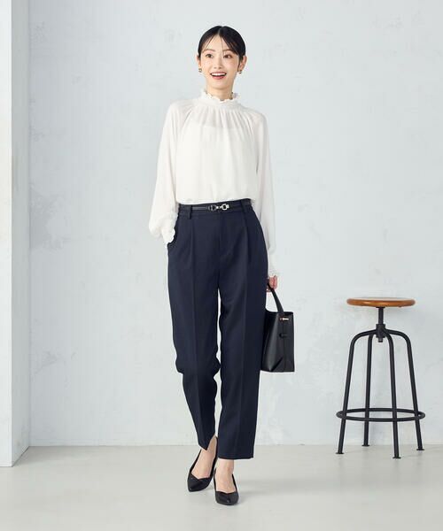 COMME CA ISM / コムサイズム その他パンツ | 【セットアップ対応】杢調テーパードパンツ | 詳細3