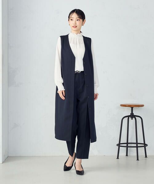 COMME CA ISM / コムサイズム その他パンツ | 【セットアップ対応】杢調テーパードパンツ | 詳細4