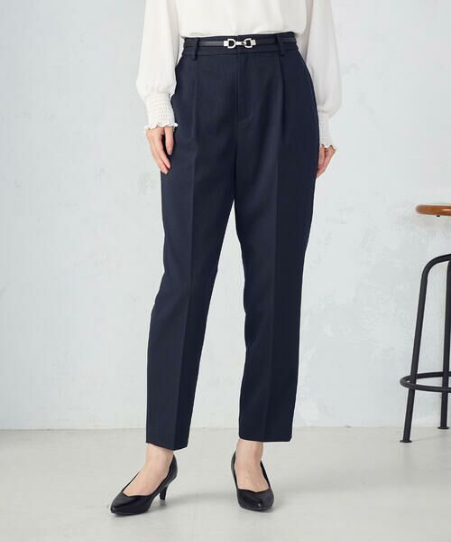 COMME CA ISM / コムサイズム その他パンツ | 【セットアップ対応】杢調テーパードパンツ | 詳細5