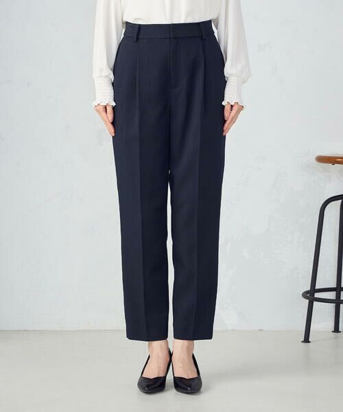 COMME CA ISM / コムサイズム その他パンツ | 【セットアップ対応】杢調テーパードパンツ | 詳細7