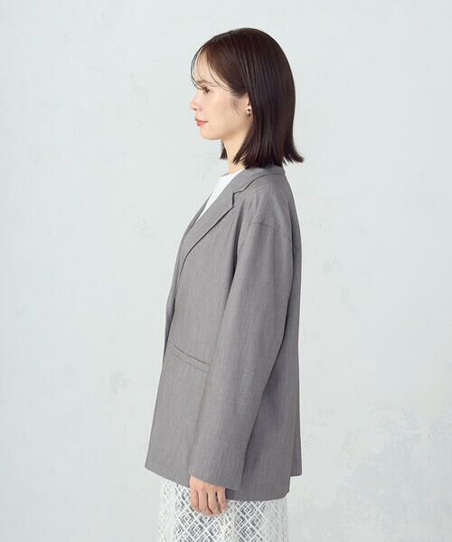 COMME CA ISM / コムサイズム テーラードジャケット | オーバーサイズ　リラックス　ジャケット | 詳細9