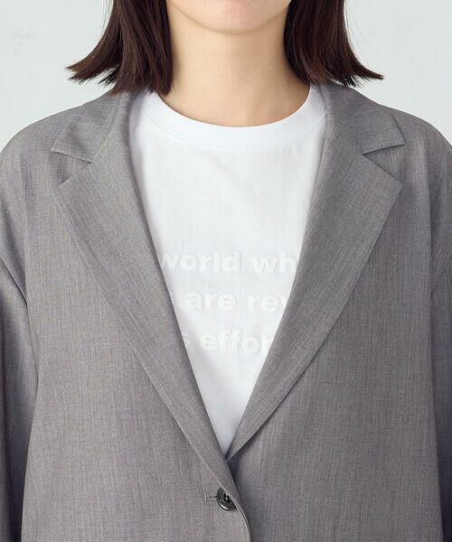 COMME CA ISM / コムサイズム テーラードジャケット | オーバーサイズ　リラックス　ジャケット | 詳細11