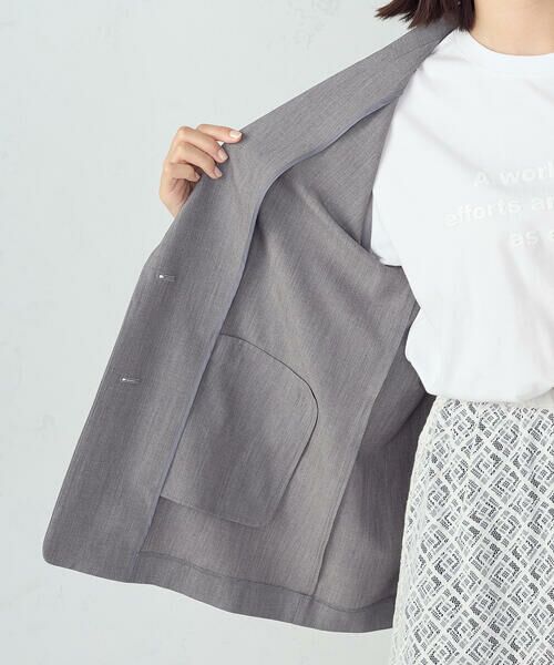 COMME CA ISM / コムサイズム テーラードジャケット | オーバーサイズ　リラックス　ジャケット | 詳細14