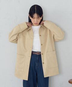 COMME CA ISM / コムサイズム その他アウター | スエード調　シャツジャケット