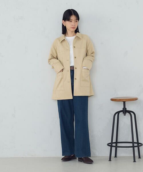 COMME CA ISM / コムサイズム その他アウター | スエード調　シャツジャケット | 詳細2