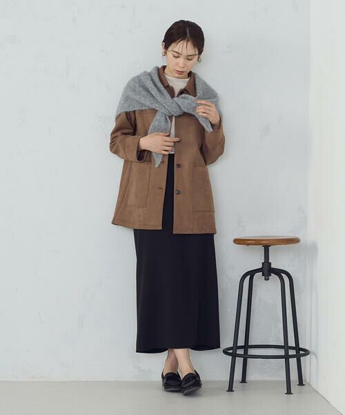 COMME CA ISM / コムサイズム その他アウター | スエード調　シャツジャケット | 詳細11