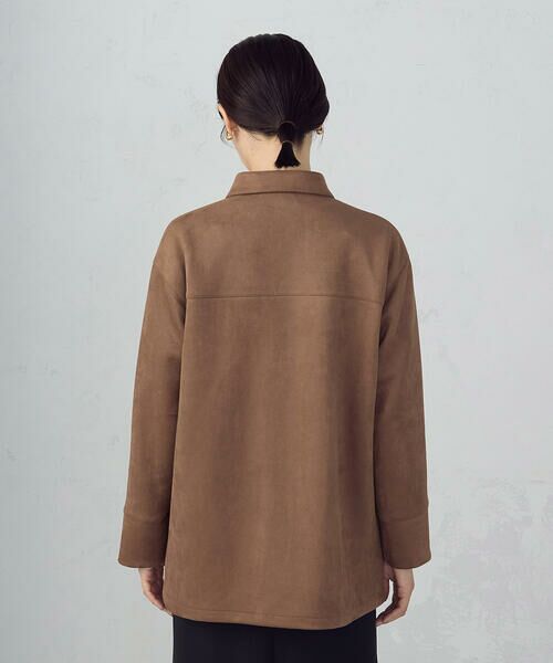 COMME CA ISM / コムサイズム その他アウター | スエード調　シャツジャケット | 詳細18