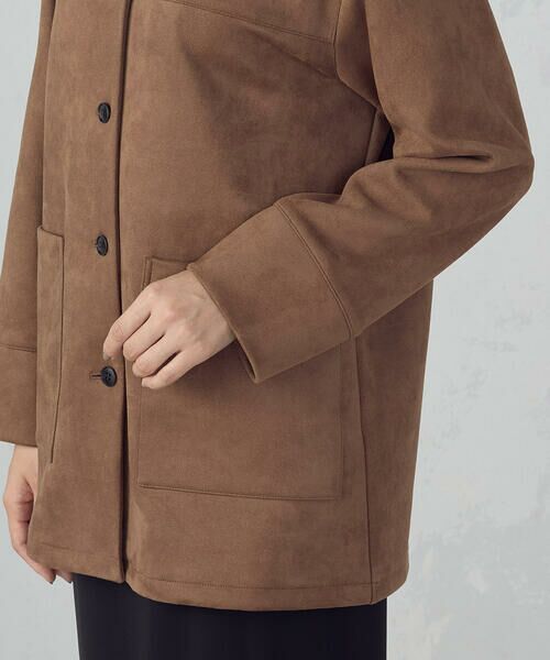 COMME CA ISM / コムサイズム その他アウター | スエード調　シャツジャケット | 詳細20