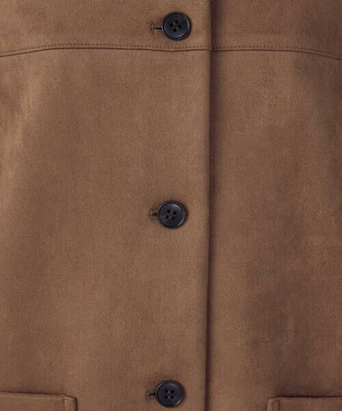 COMME CA ISM / コムサイズム その他アウター | スエード調　シャツジャケット | 詳細23