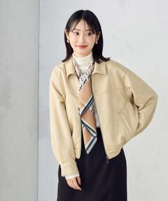 COMME CA ISM / コムサイズム ブルゾン | スエード調　ブルゾン