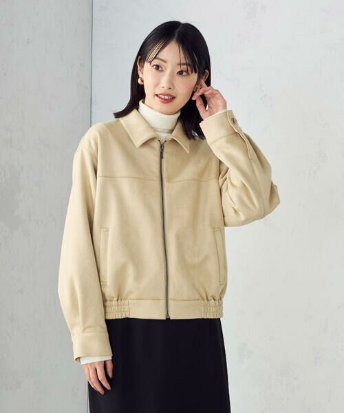 COMME CA ISM / コムサイズム ブルゾン | スエード調　ブルゾン | 詳細11