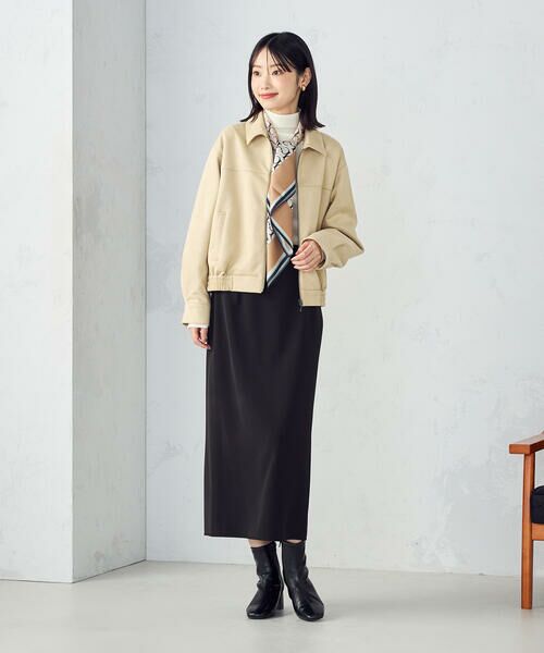 COMME CA ISM / コムサイズム ブルゾン | スエード調　ブルゾン | 詳細3