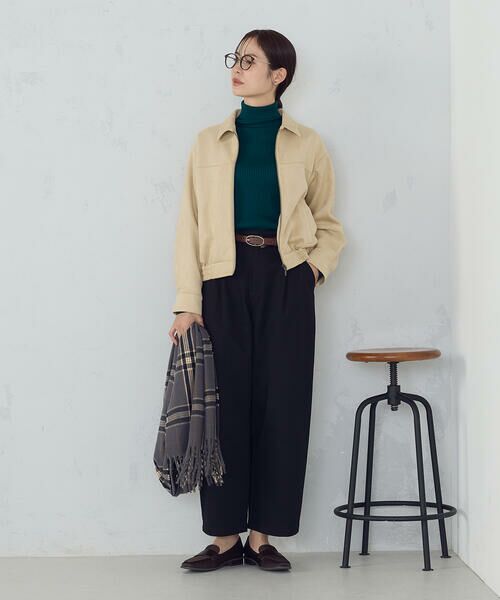 COMME CA ISM / コムサイズム ブルゾン | スエード調　ブルゾン | 詳細6