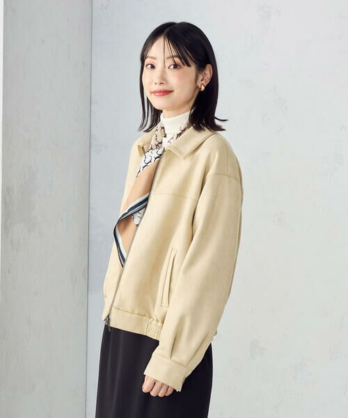 COMME CA ISM / コムサイズム ブルゾン | スエード調　ブルゾン | 詳細7