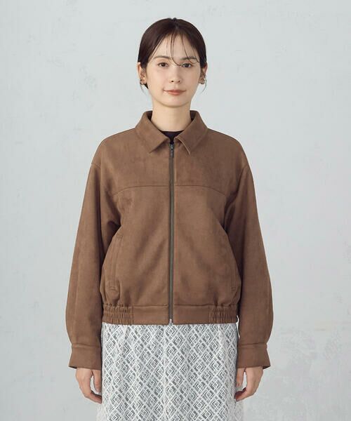 COMME CA ISM / コムサイズム ブルゾン | スエード調　ブルゾン | 詳細20