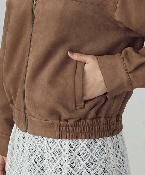 COMME CA ISM / コムサイズム ブルゾン | スエード調　ブルゾン | 詳細25